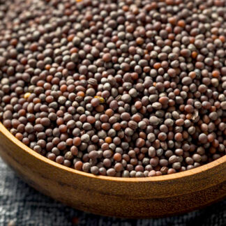 Buy Organic Rai (Big)/Mustard Seeds (Big) - Bold, Pungent Spice for Cooking