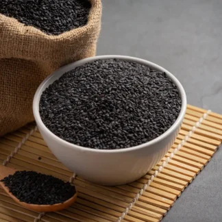 Buy Organic Black Whole Sesame Seeds - Raw, Unprocessed, Natural Sesame