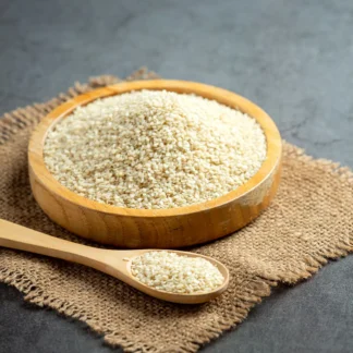 Bulk Organic White Whole Sesame Seeds - Raw, Unprocessed, Natural Sesame