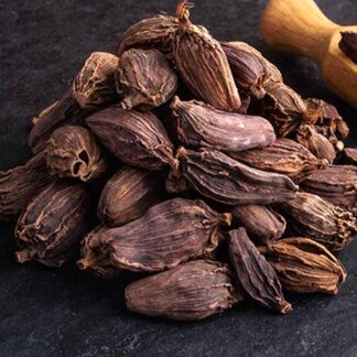 Buy Organic Masala Ilaichi (Big Black Cardamom) - Whole, Smoky Spice for Cooking